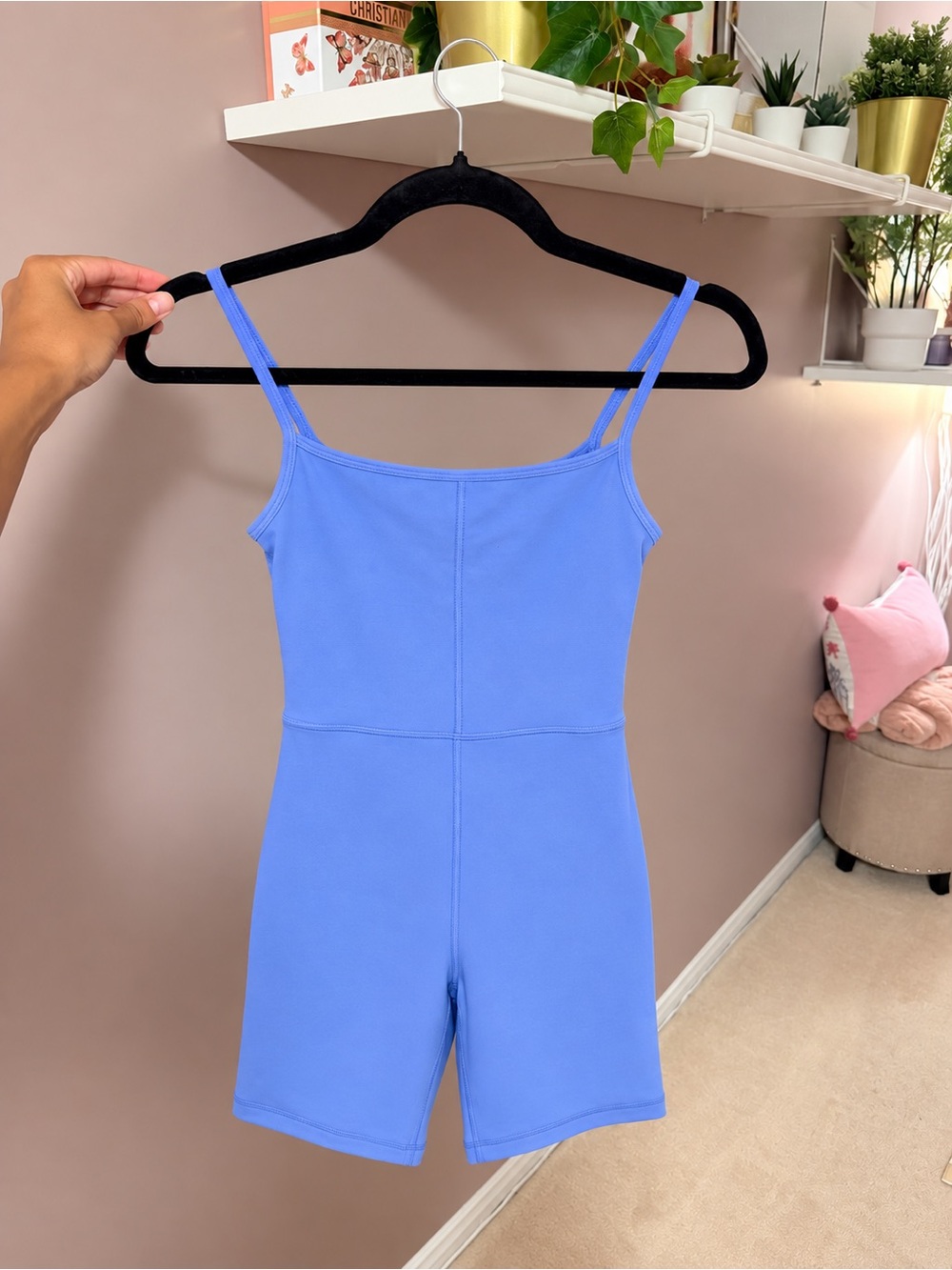 Wilfred Blue Divinity Romper Jumpsuit Shorts